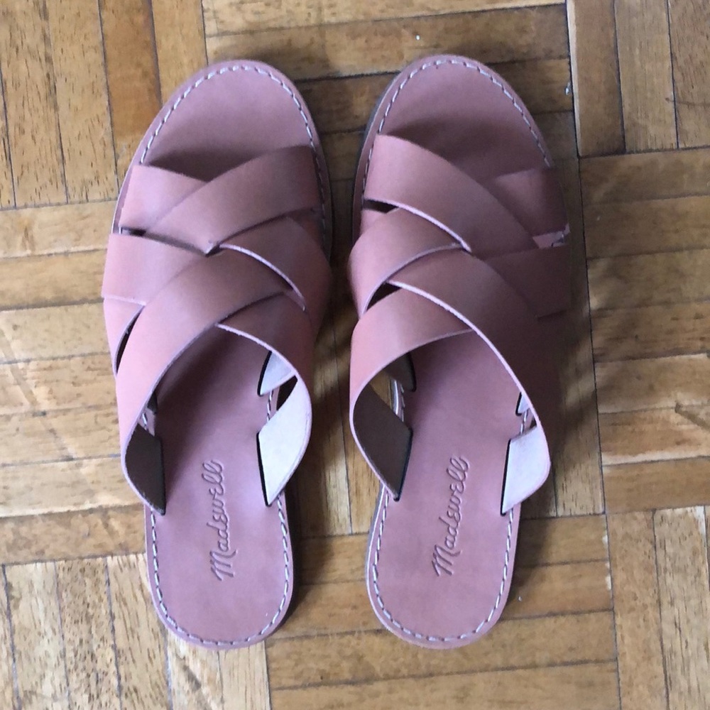 Madewell boardwalk sandals size 7